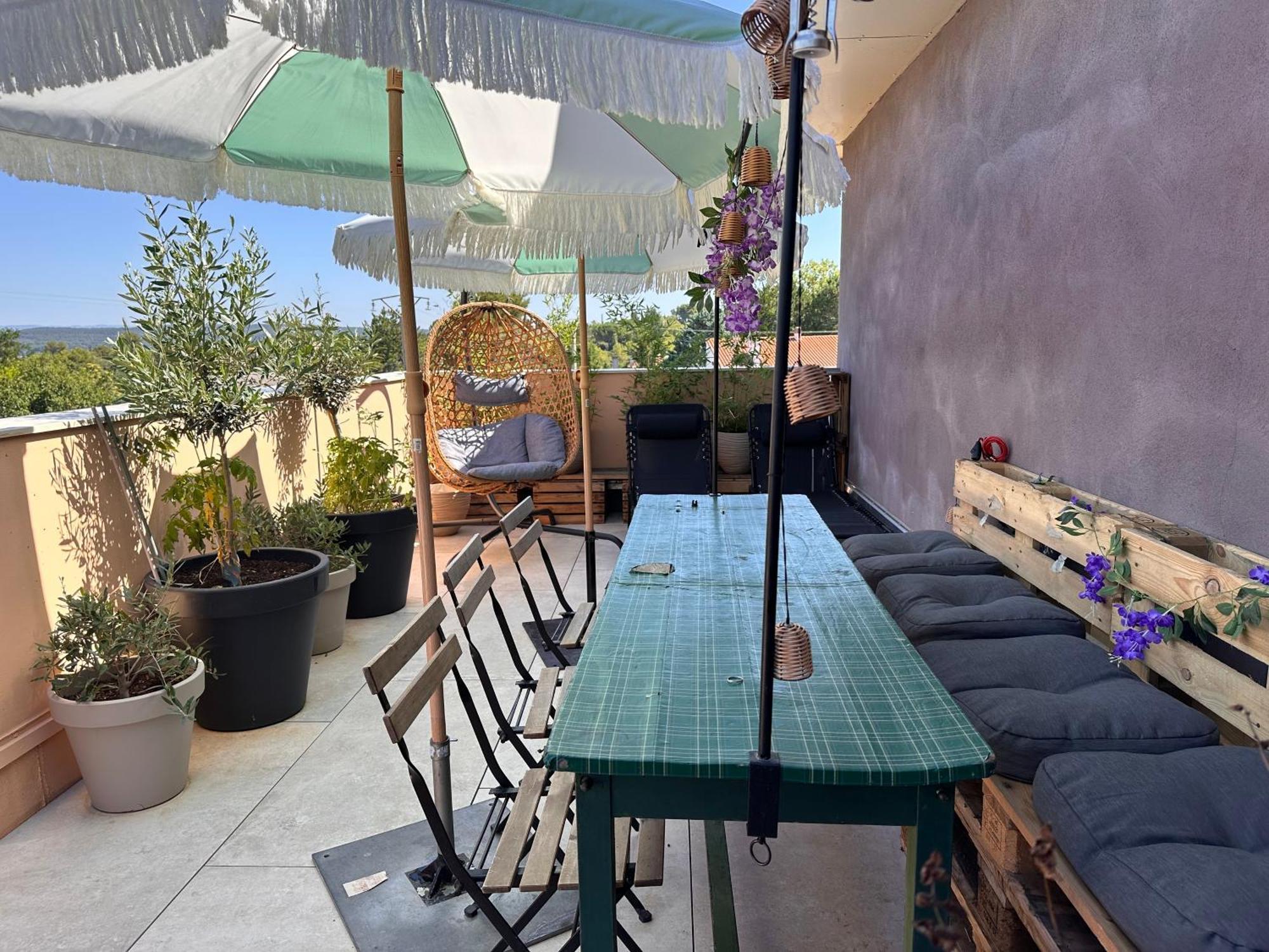 Joli Studio Le Clos D'Aix Avec Grande Terrasse Piscine Et Parking Gratuit Aix-en-Provence Zewnętrze zdjęcie